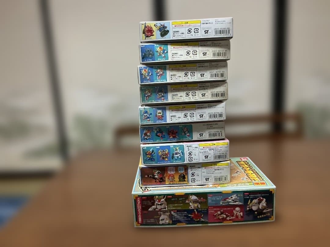 未組立　SD戦国伝　BB戦士　武者6人衆　頑駄無大将軍　他9体セット