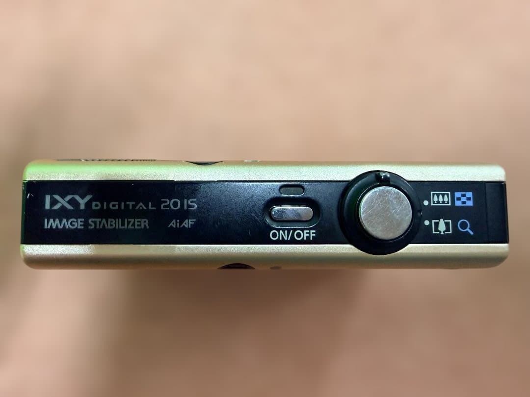 Canon IXY DIGITAL 20 IS ゴールド 稼働品 488 IXY DIGITAL 20 IS