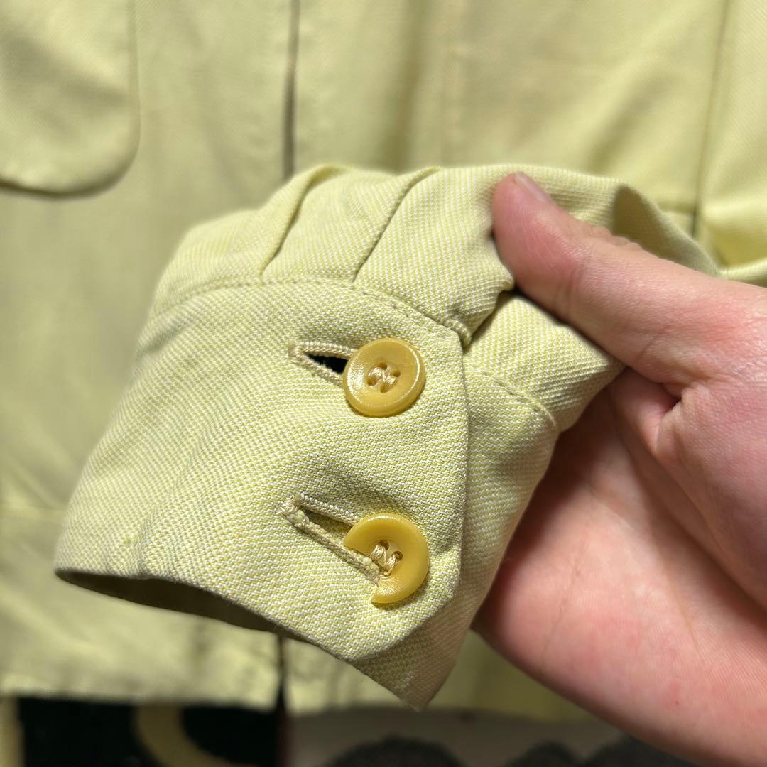 き*君様 50s ギャバジャン リブ付き - メルカリ