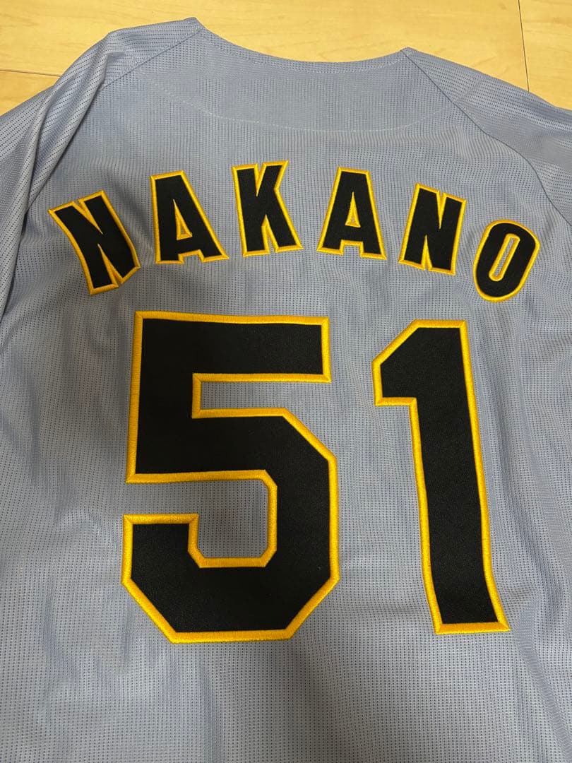 阪神タイガース 中野拓夢 ビジター ユニフォーム L - メルカリ