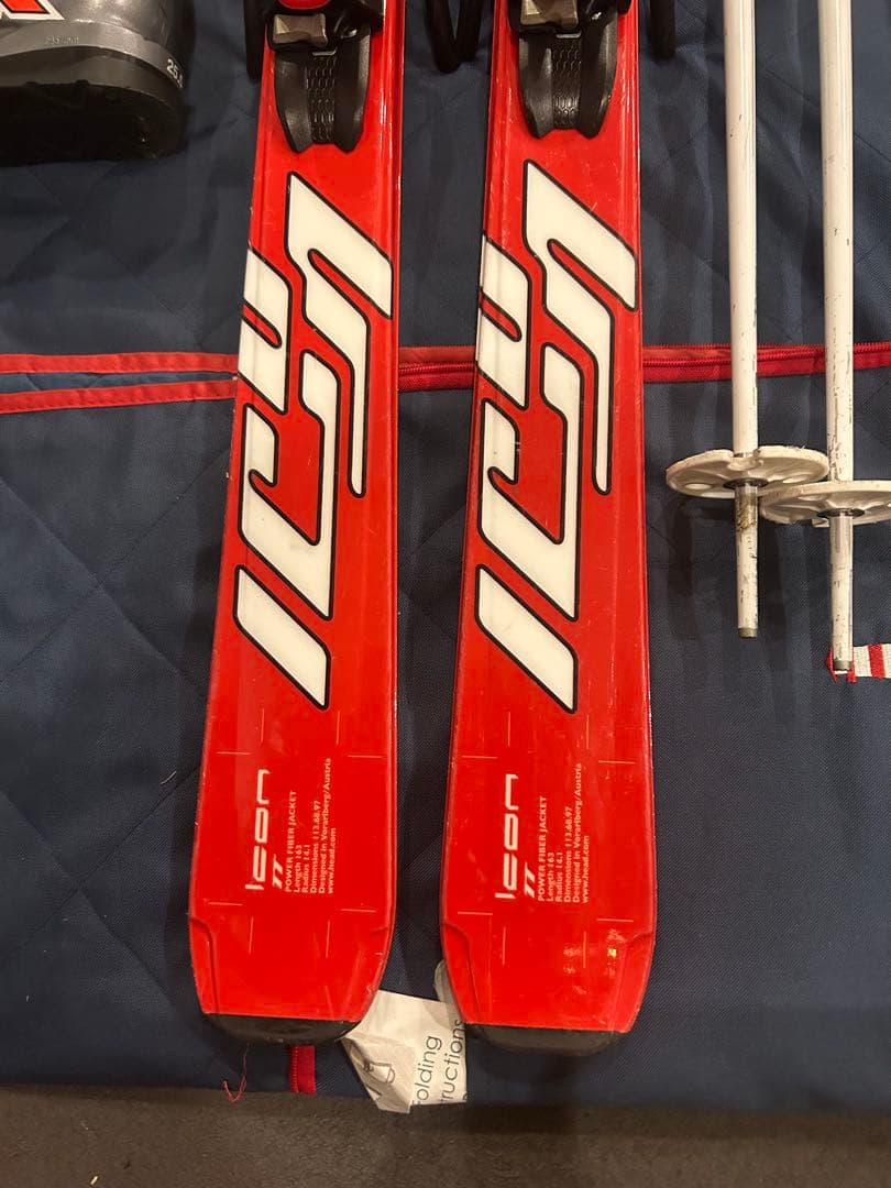 スキーセット HEAD スキー162cm ブーツ 25cm 25.5cm ヘッド