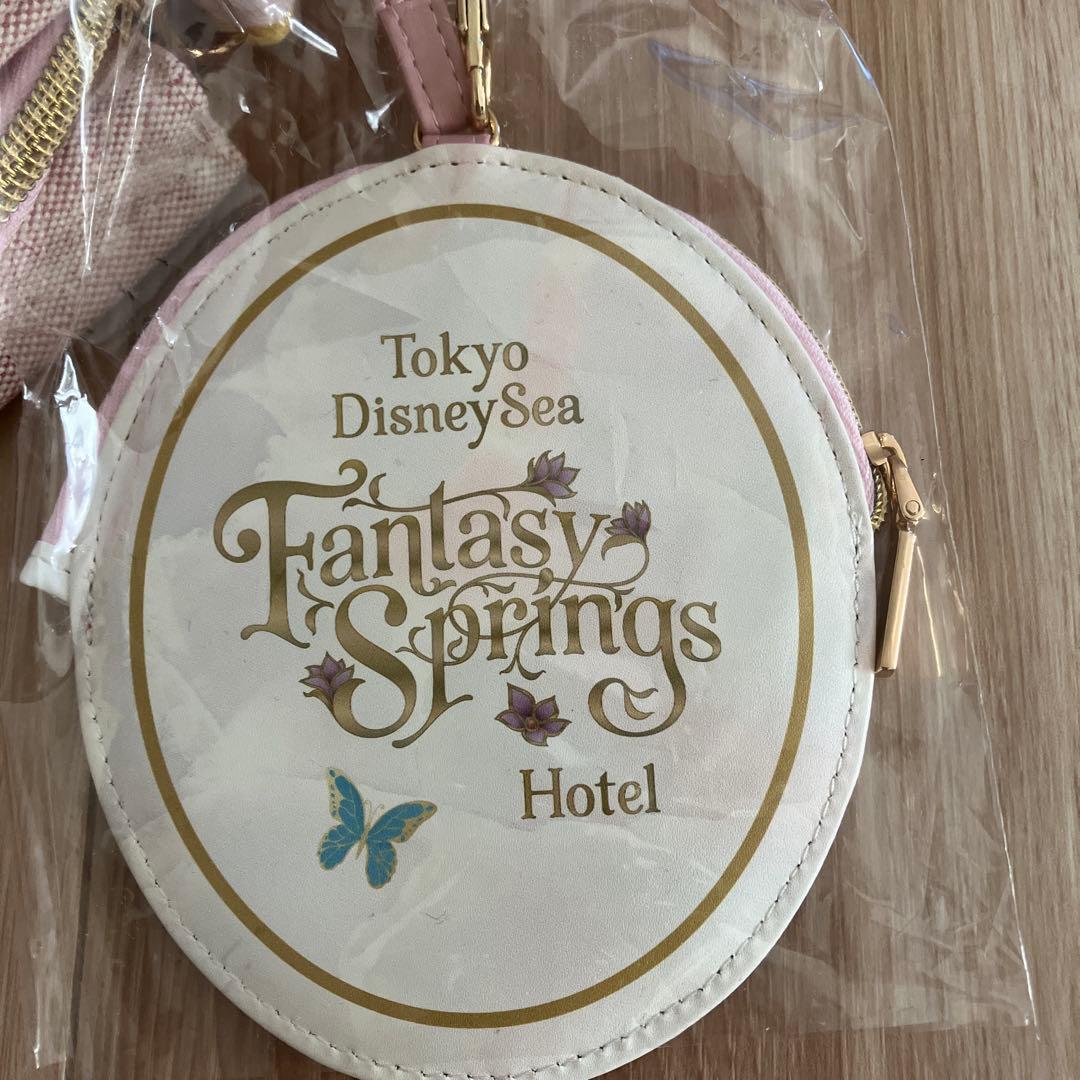 東京ディズニーシー　ファンタジースプリングス　トートバッグ　ポーチ　ケース