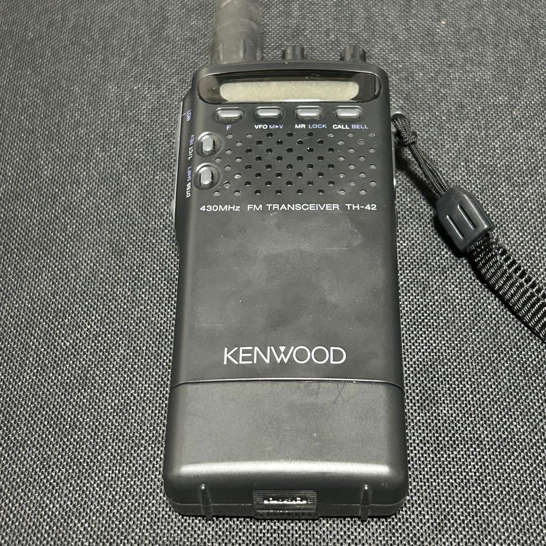 KENWOOD TH-42 FMトランシーバー 430MHz - メルカリ