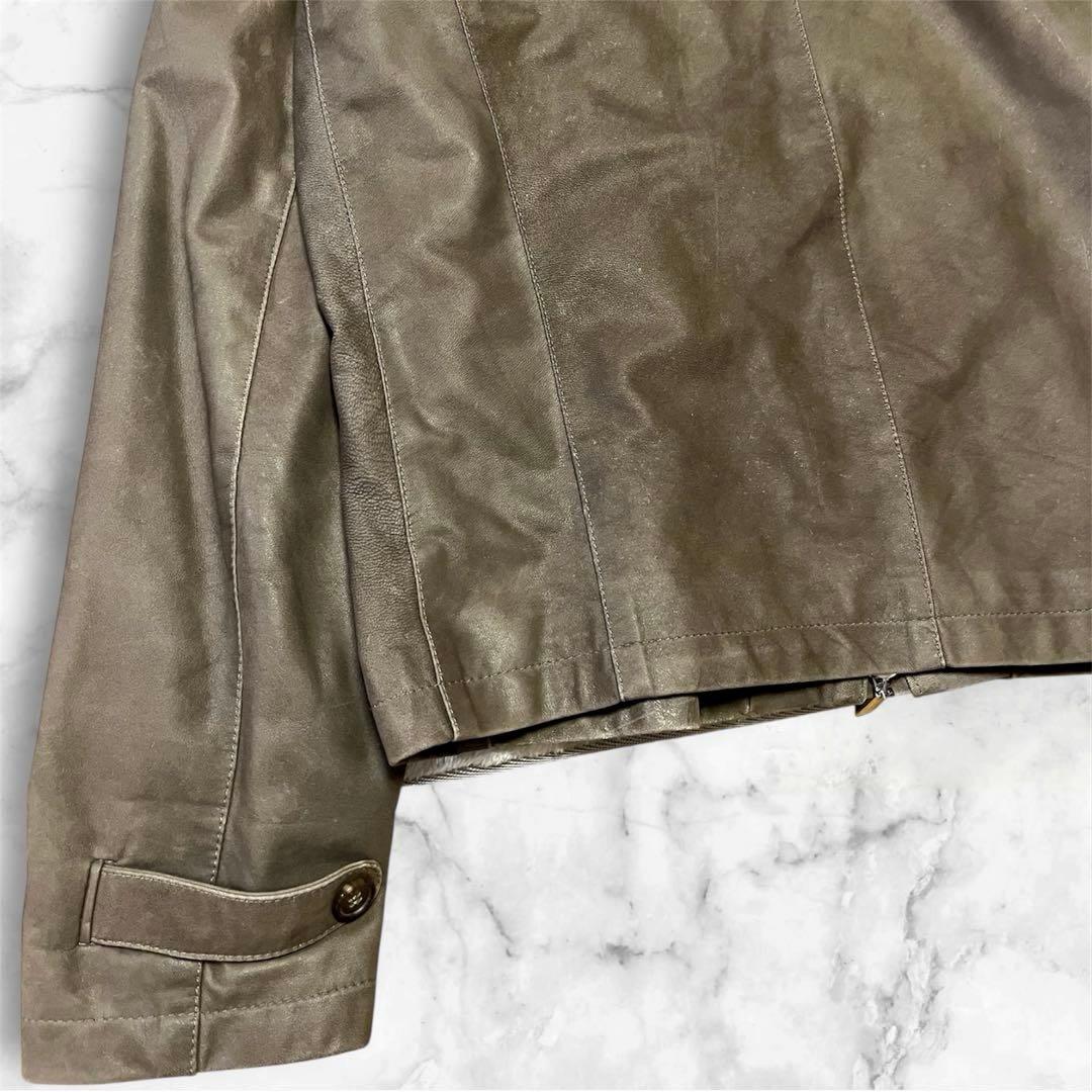 VAZZOLER シングルライダース VERA PELLE レザー イタリア製