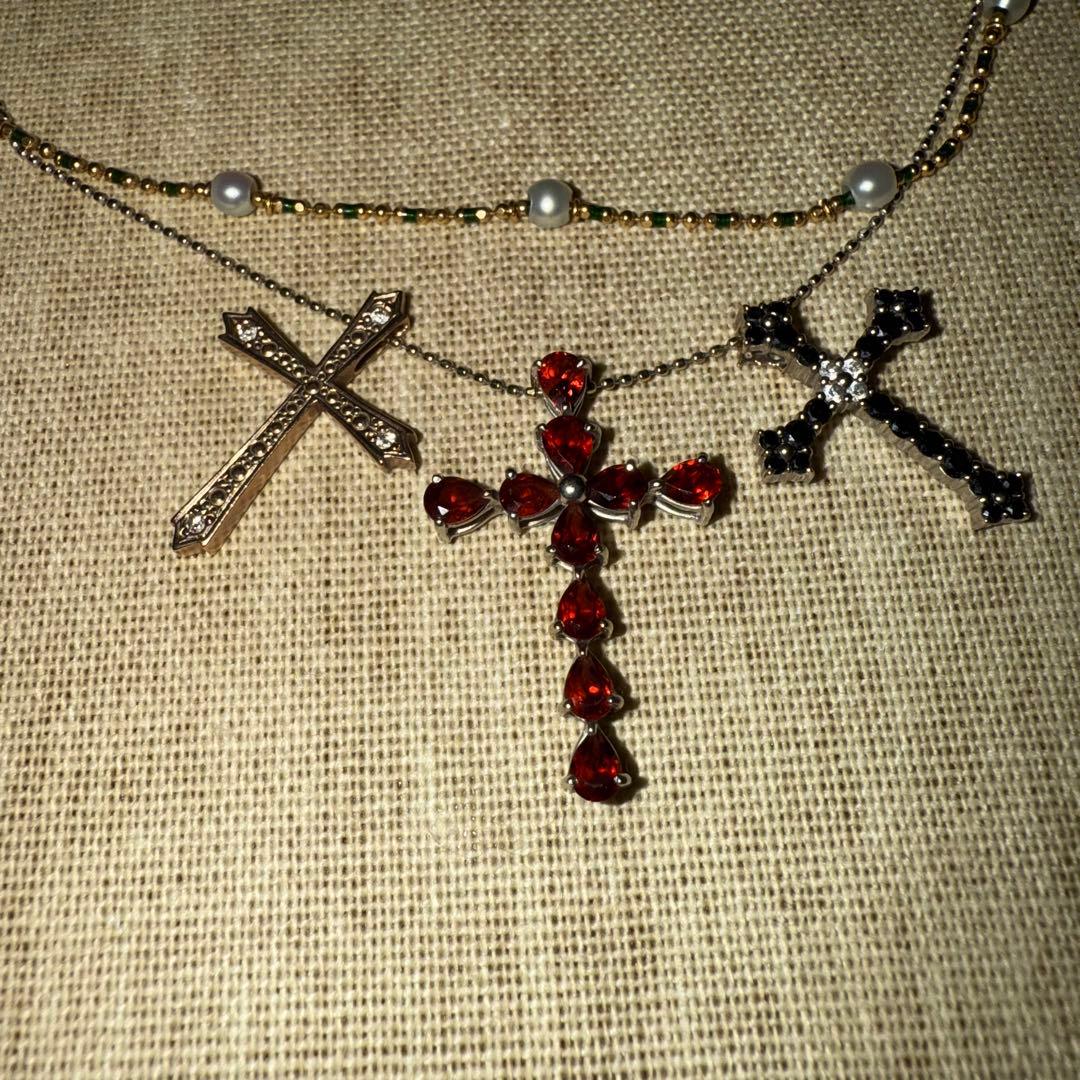 片*付様 9.2g 18金　k18 k10 k18wg ダイヤモンドネックレス