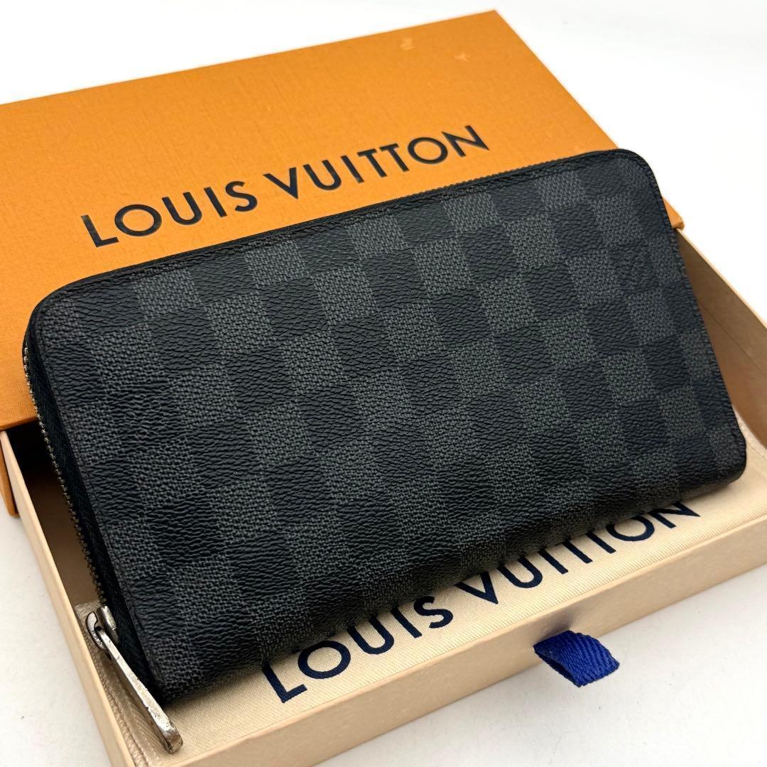 極上美品】ルイヴィトン ダミエグラフィット ジッピーオーガナイザー