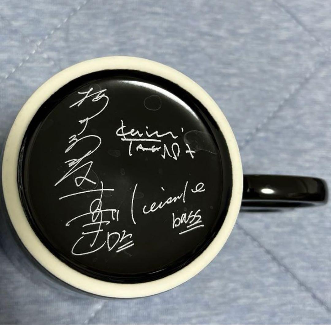 ［非売品］Mr.Childrenファンクラブ20年継続特典マグカップ：白黒セット