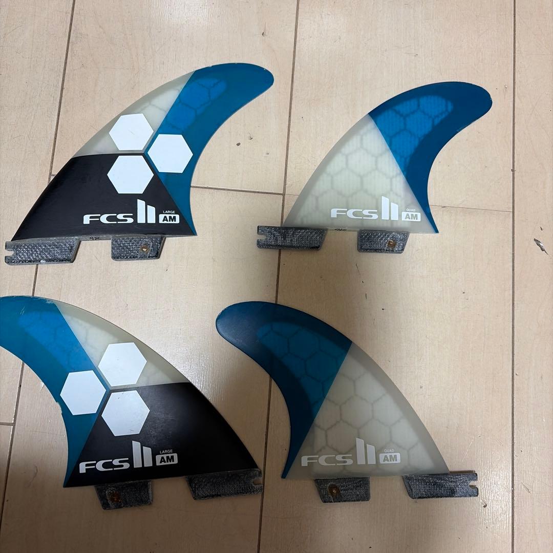 し*様 FCS II AM サーフボードフィン 4枚セット ネジプレゼント】FCS2 エフシーエス ツー サーフボード フィン 4本