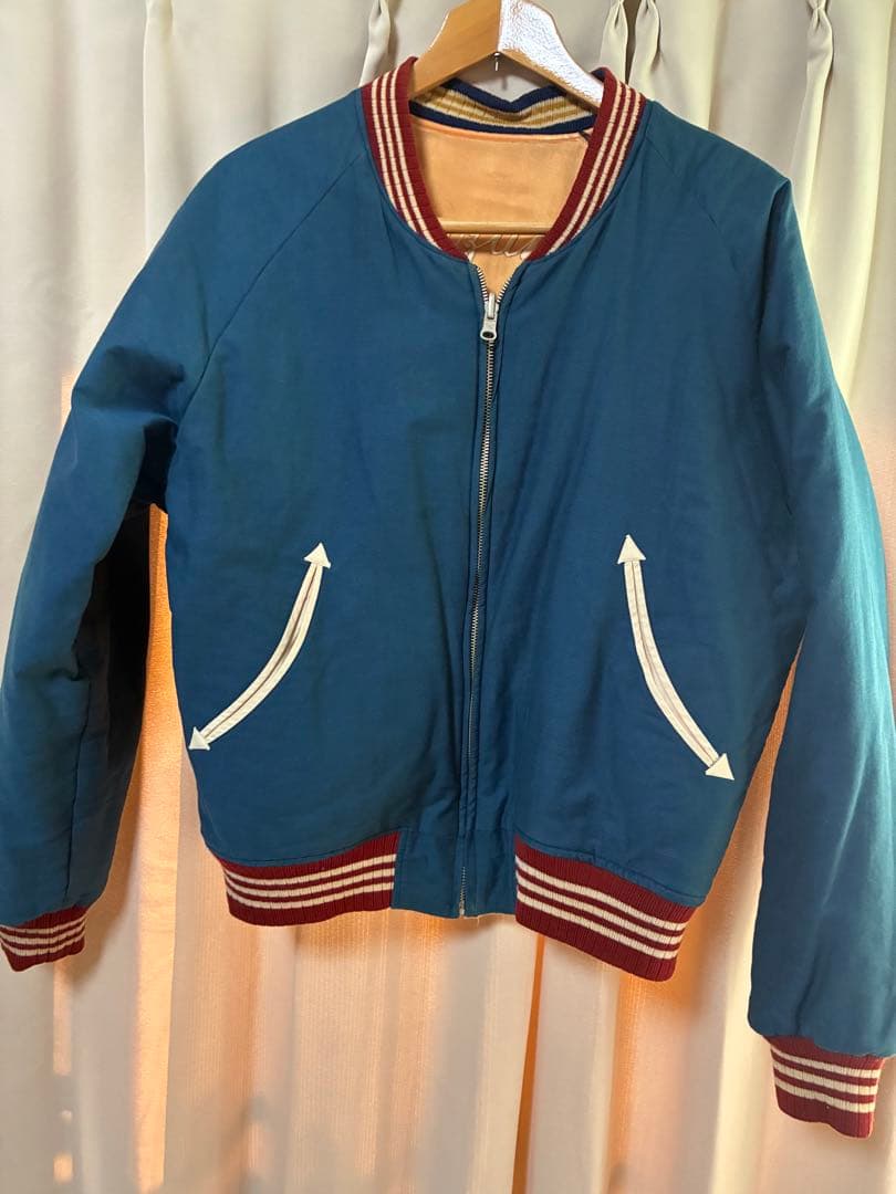 スカジャン　フェローズ　l 加藤清正　テーラー東洋　東洋エンター