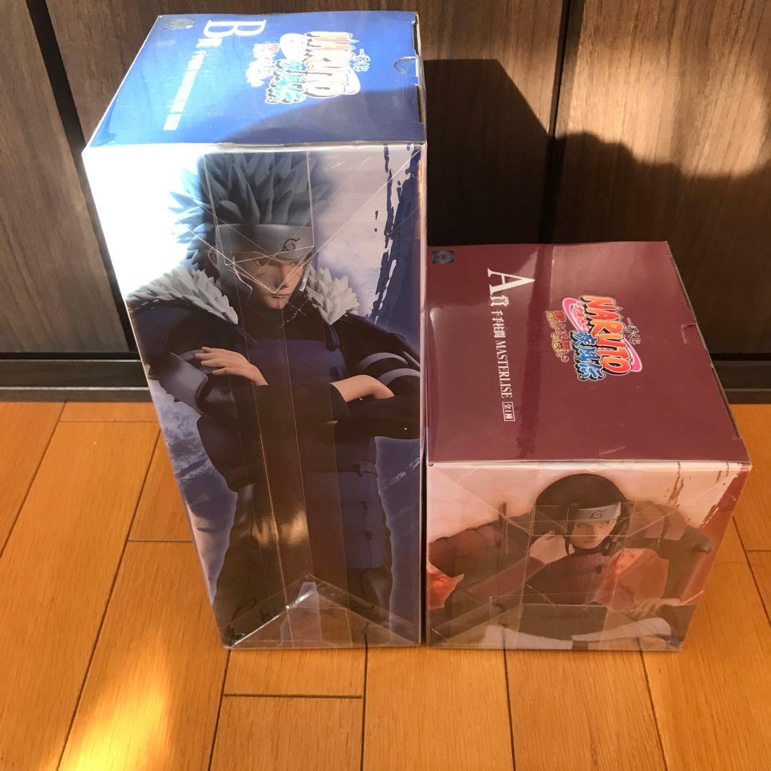 一番くじ NARUTO疾風伝 繋がる思い A賞 千手柱間 B賞 千手扉間　未開封