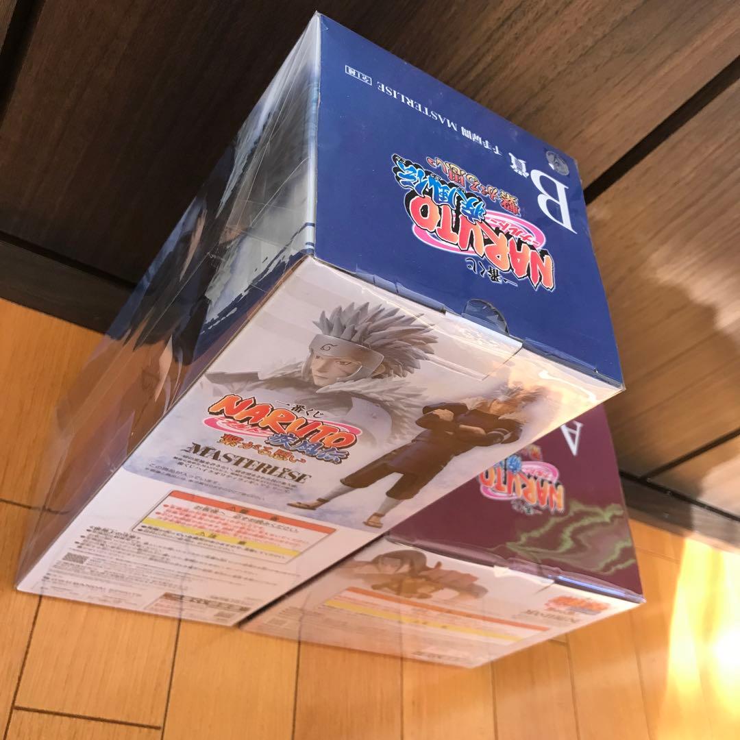 一番くじ NARUTO疾風伝 繋がる思い A賞 千手柱間 B賞 千手扉間　未開封