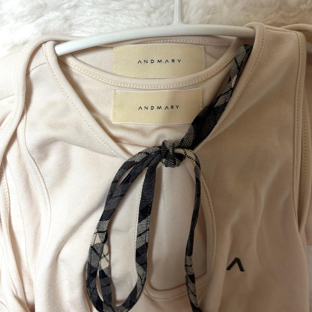andmary Hannah check tops - メルカリ