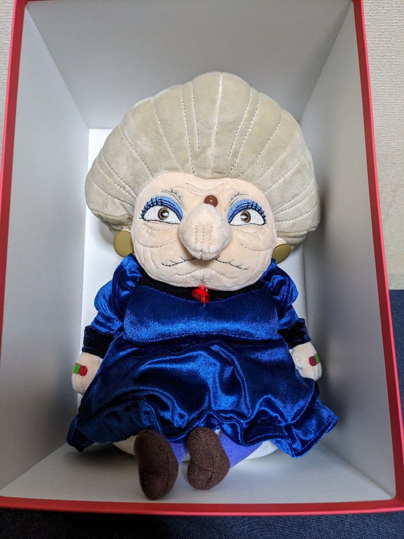 ジブリ ジブリパークとジブリ展 限定 湯婆婆 ぬいぐるみ 千と千尋の