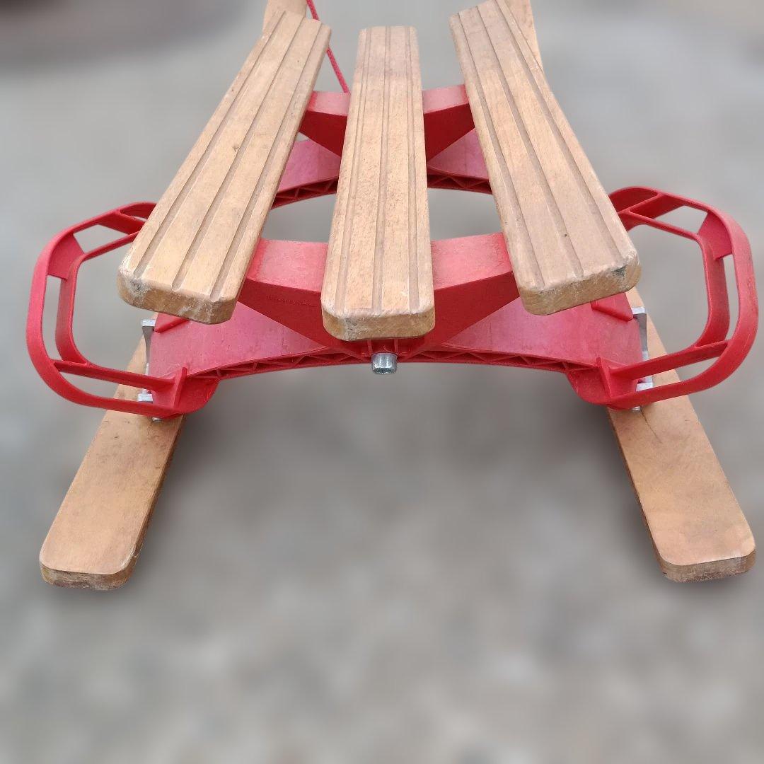 r*3様 4940）スウィングローデル ノースライダー 西ドイツ製木製ソリ