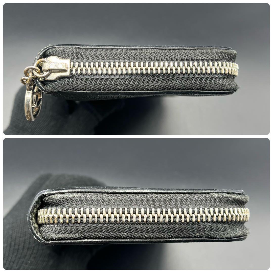 箱付き✨グッチ 長財布 ラウンドファスナー インプリメ メタリックGG柄