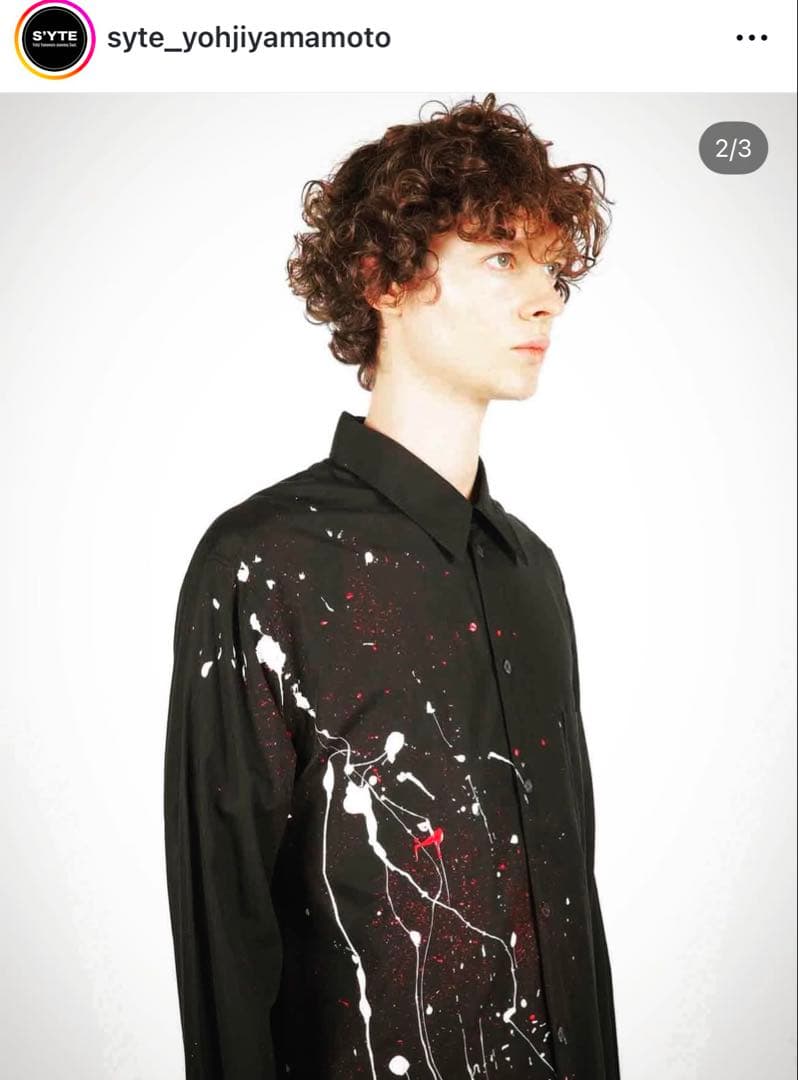 S'YTE Yohji Yamamoto サイト ヨウジヤマモト ロング シャツ - メルカリ