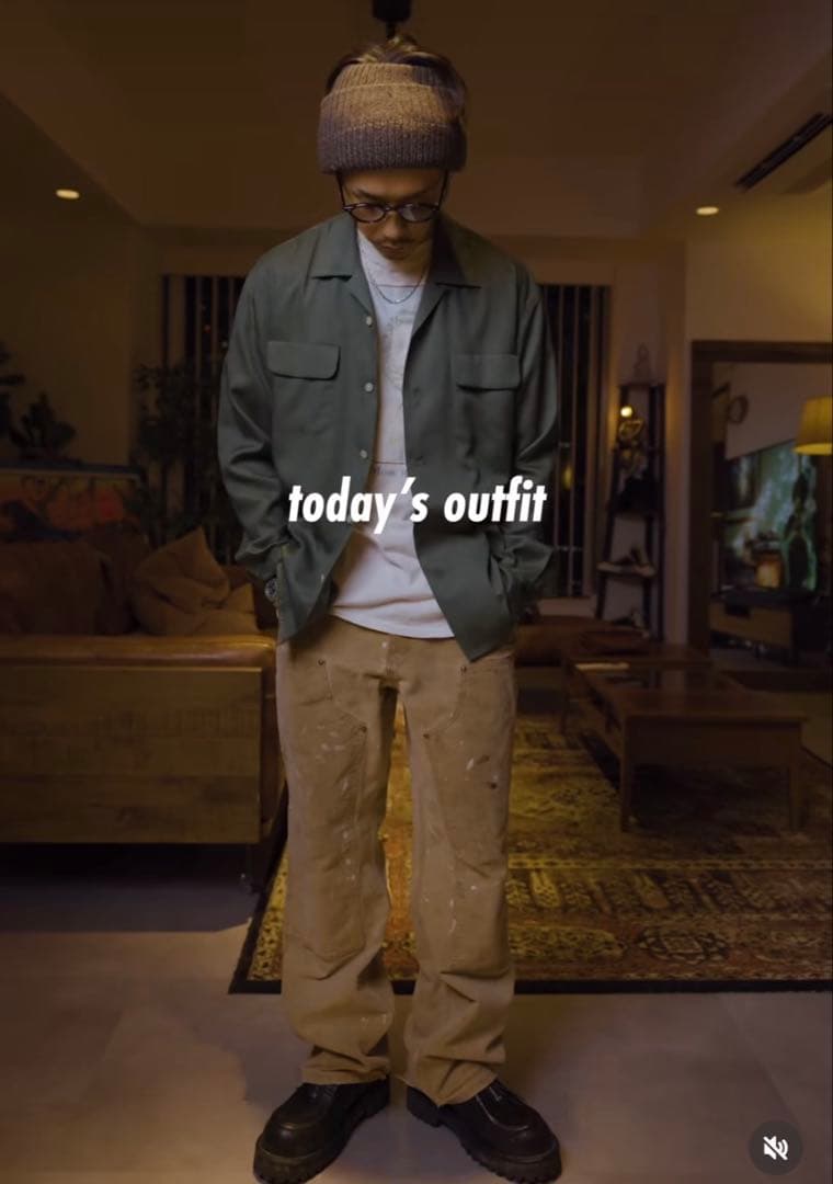 Open collar shirt PABLO VINCI - メルカリ