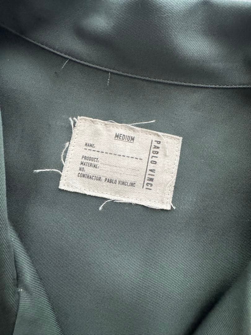 Open collar shirt PABLO VINCI - メルカリ