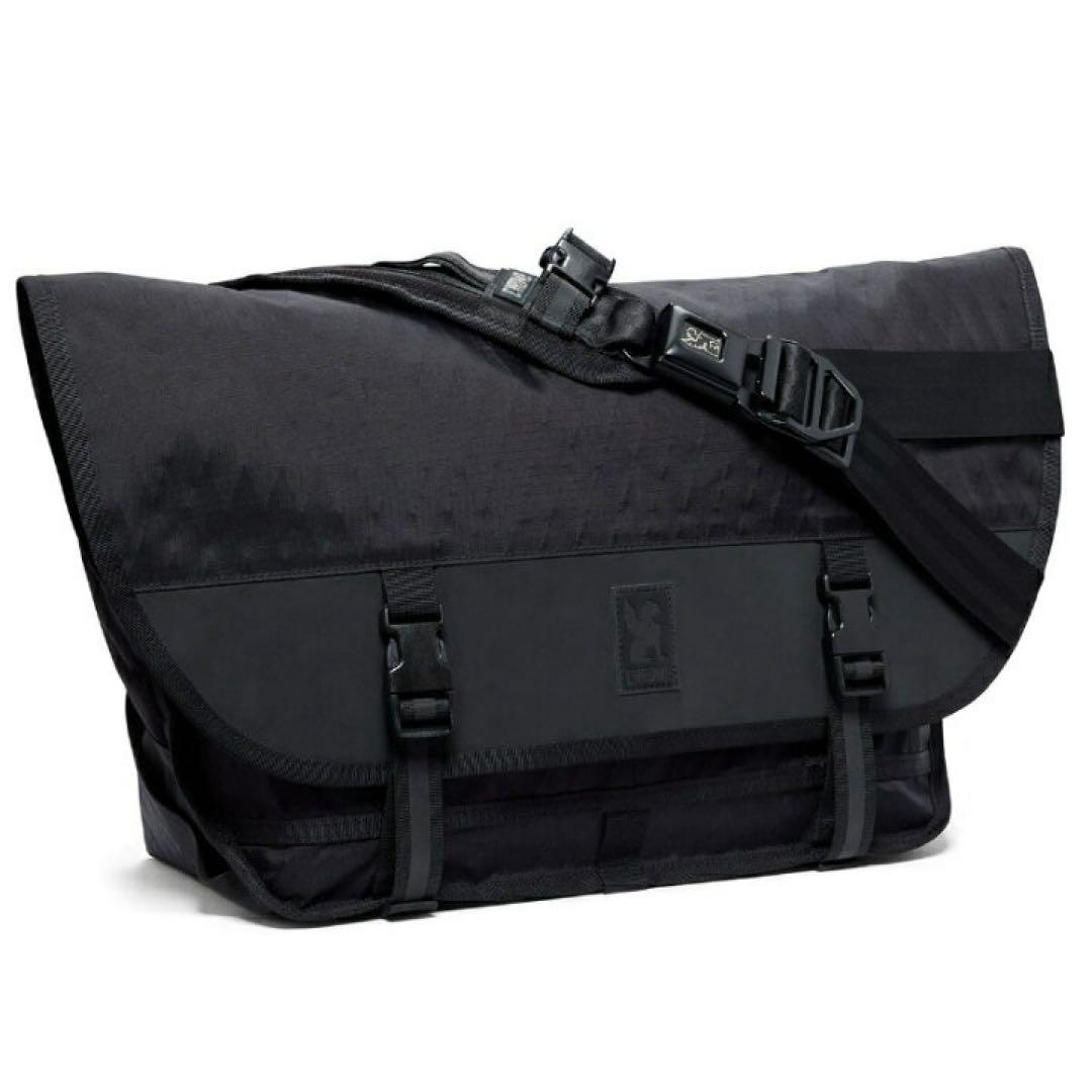 Chrome クローム シチズン ブラックメッセンジャーバッグ CHROME】 CITIZEN MESSENGER BAG ALLBLACK - FESN / LIBE BRAND UNIVS.