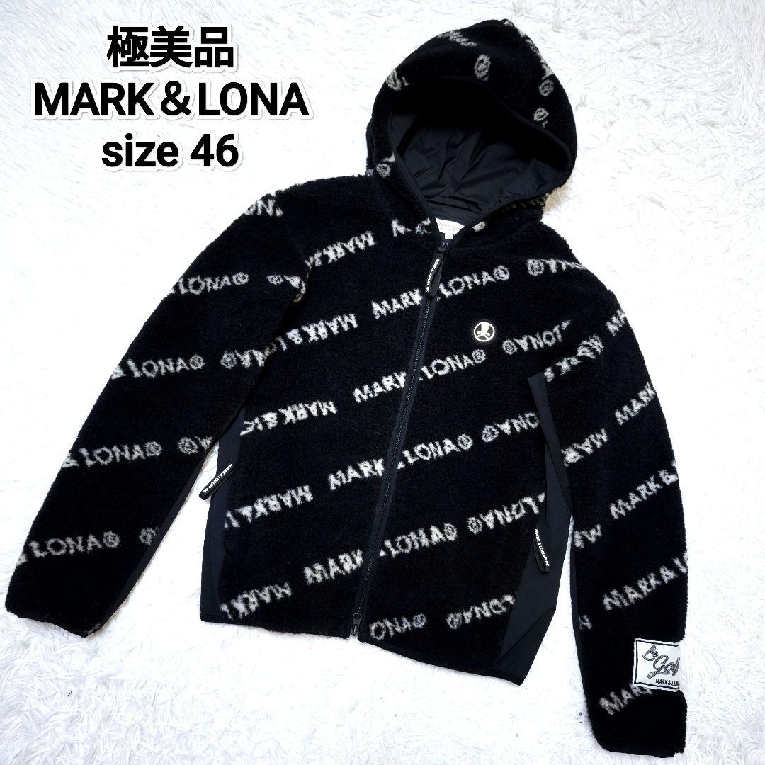 【極美品】23AW MARK&LONA マークアンドロナ ボアブルゾン 46 黒 c0204280_12015773.jpg