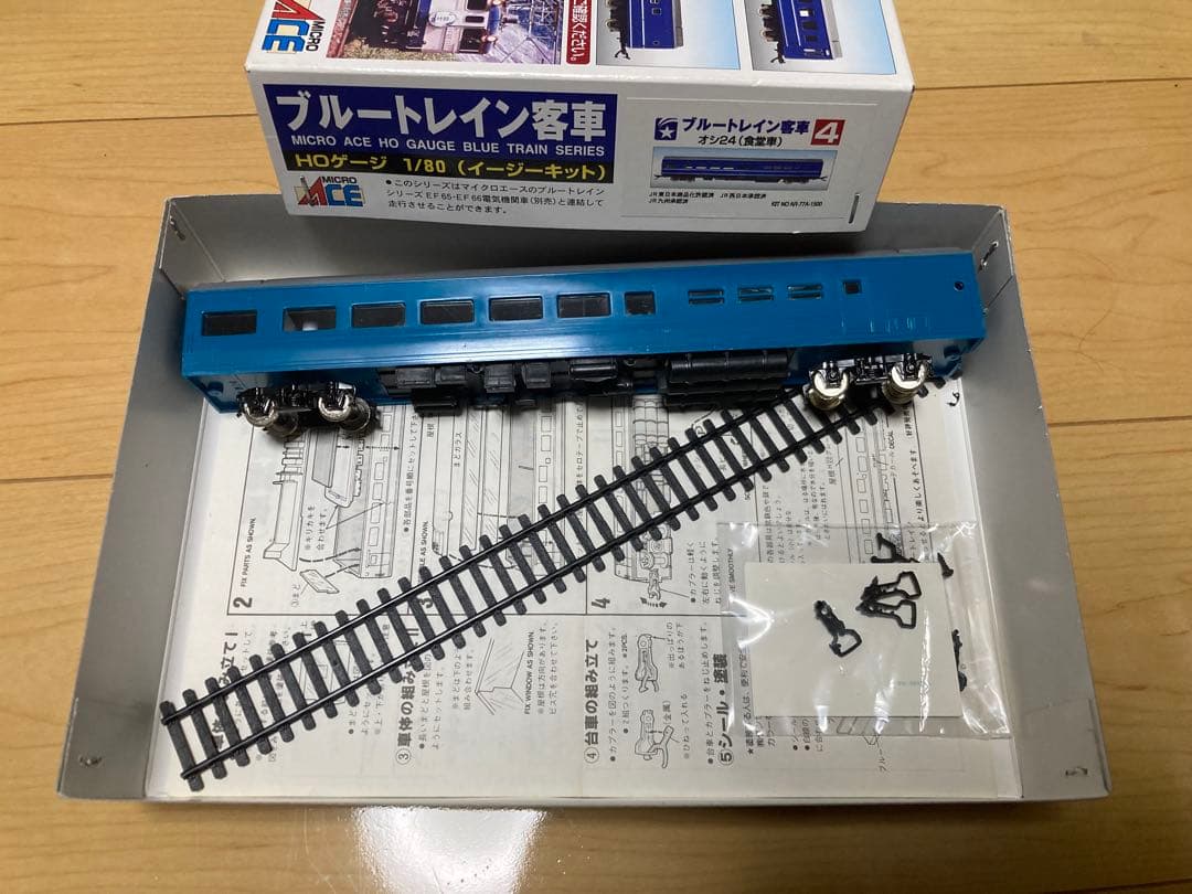 マイクロエース HOゲージ 1/80 ブルートレイン客車 5両セット 未使用