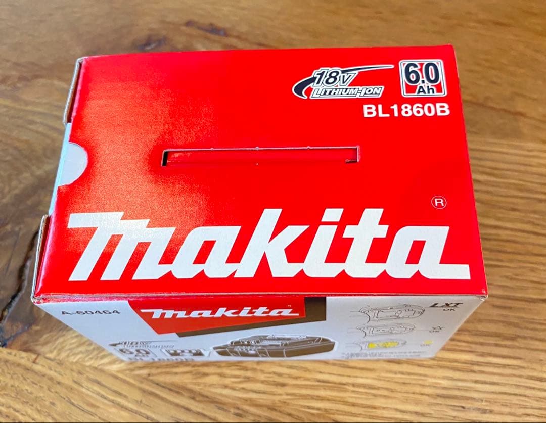 マキタ純正　リチウムイオンバッテリ　BL1860B 6.0Ah