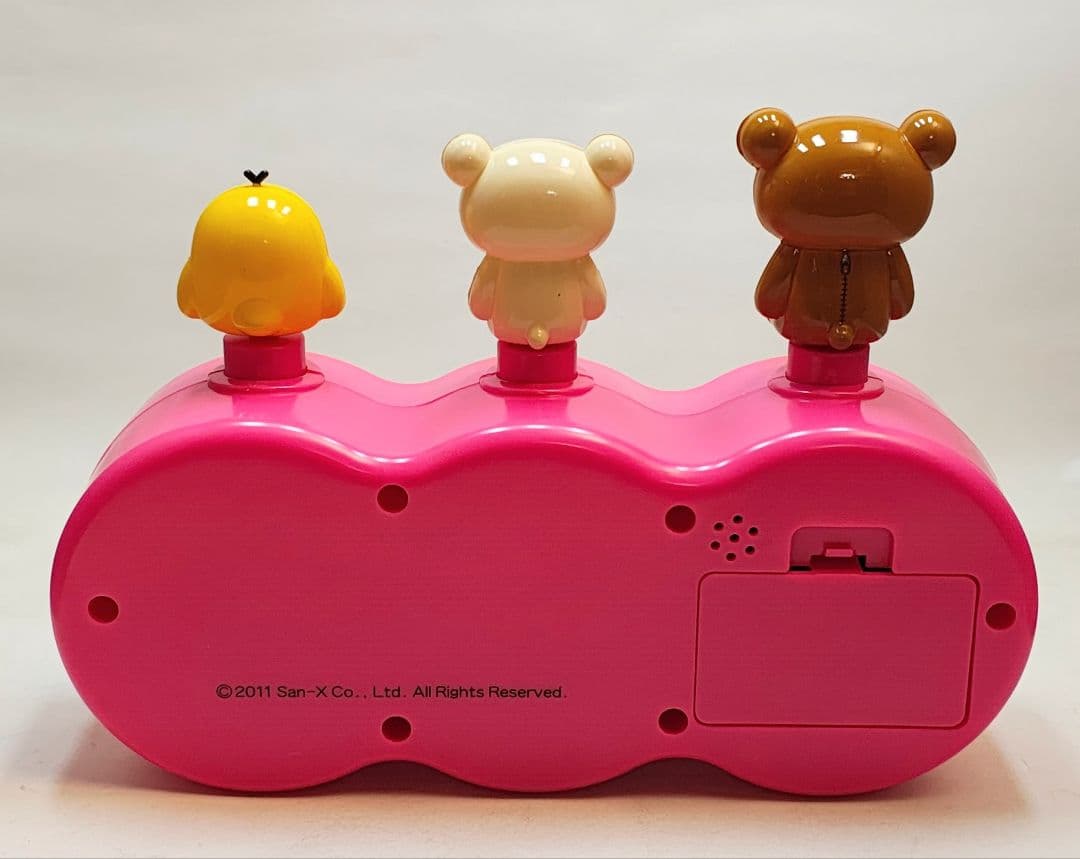 リラックマ ぱたぱたクロック2