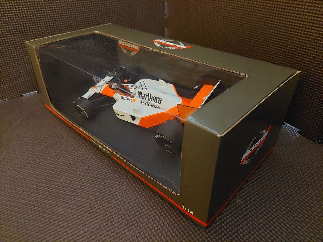 1/18 ＃11 マクラーレンMP4/4 アラン・プロスト Marlbolo - メルカリ