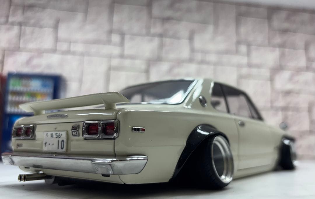 1/18 オートアート　ハコスカ GTR ワタナベ深リムスーパーワイドカスタム