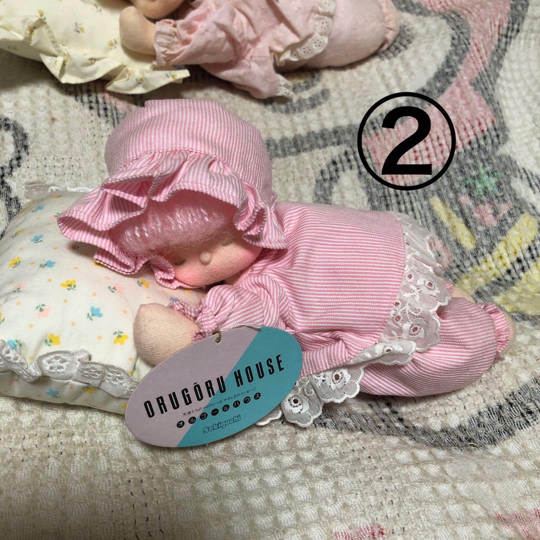 昭和レトロ セキグチ製　オルゴールハウス　オルゴールベビー　中古品　2コセット