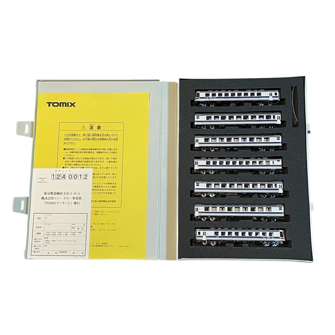【美品✨】　TOMIX ユーロライナー　7両セット　Nゲージ　12系　92636