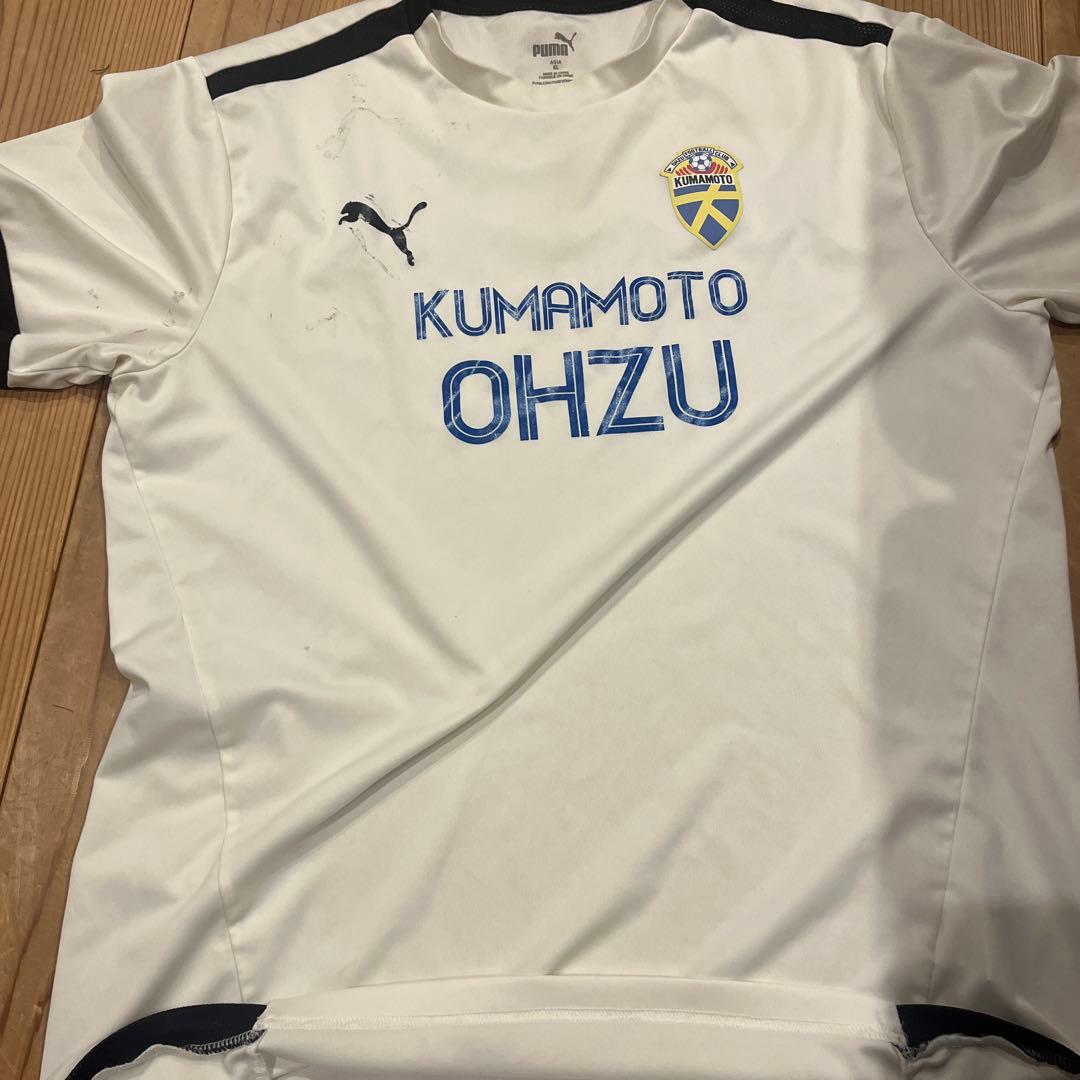 大津高校サッカー部 練習着 白 XL - メルカリ