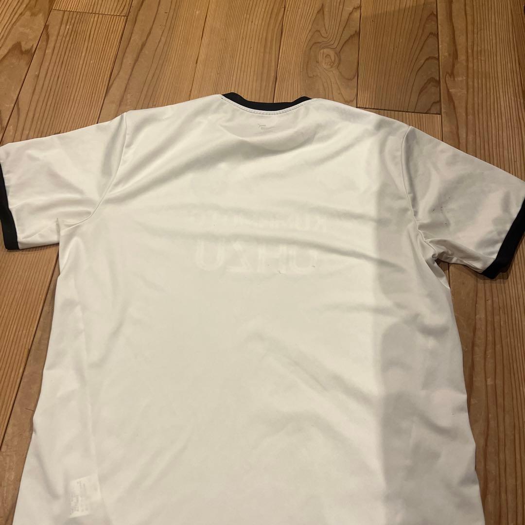 大津高校サッカー部 練習着 白 XL - メルカリ