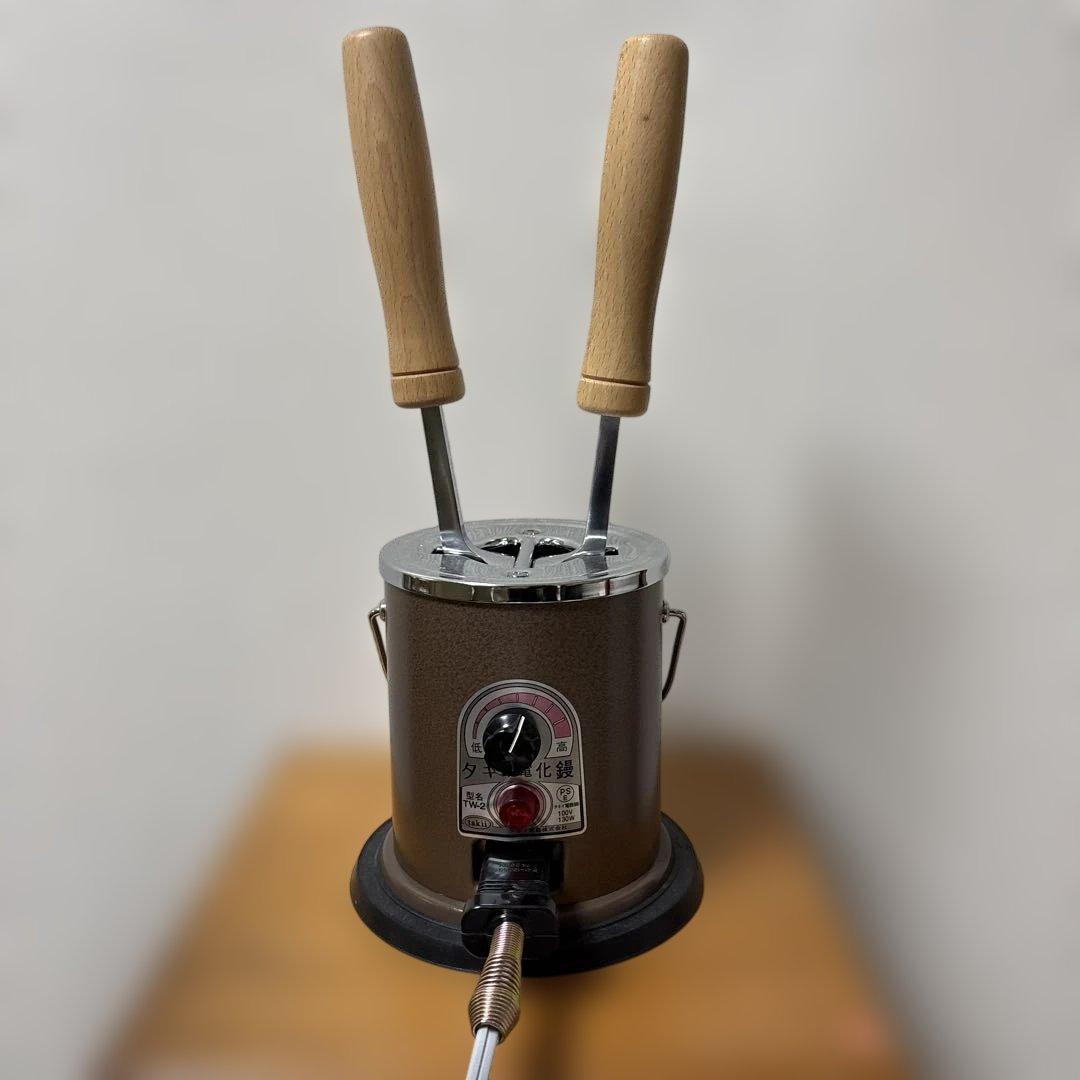 みや【新品未使用】タキイ和裁電化鏝 ランプ付 和裁コテ タキイ製 鏝２本付 15070_1.jpg