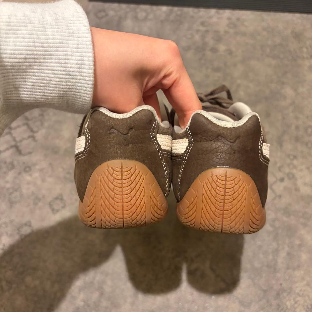 靴 PUMA SPEEDCAT WINE CLUB WNS brown 24.5cm