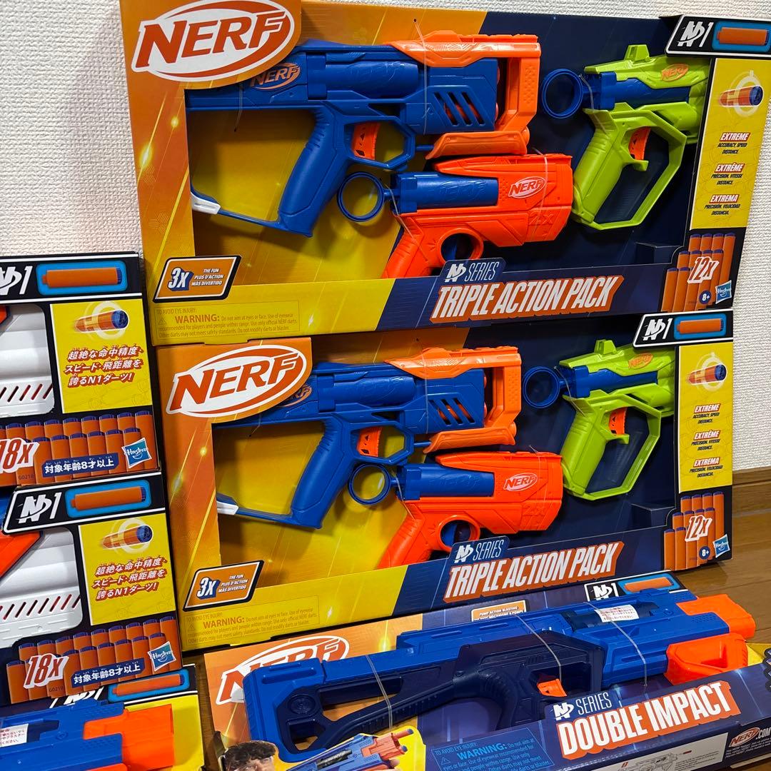 NERF ナーフ N1 ストライクバック　ダブルインパクト　トリプルアクション