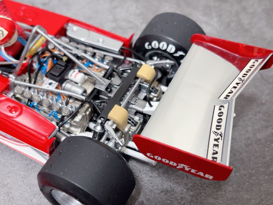 エグゾト 1/18 フェラーリ 312T イタリアGP 優勝　ミニカー