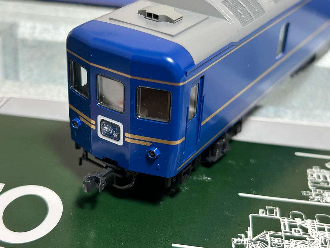 KATO (HO) 24系 寝台特急「北斗星」基本セット・オロハネ25 500