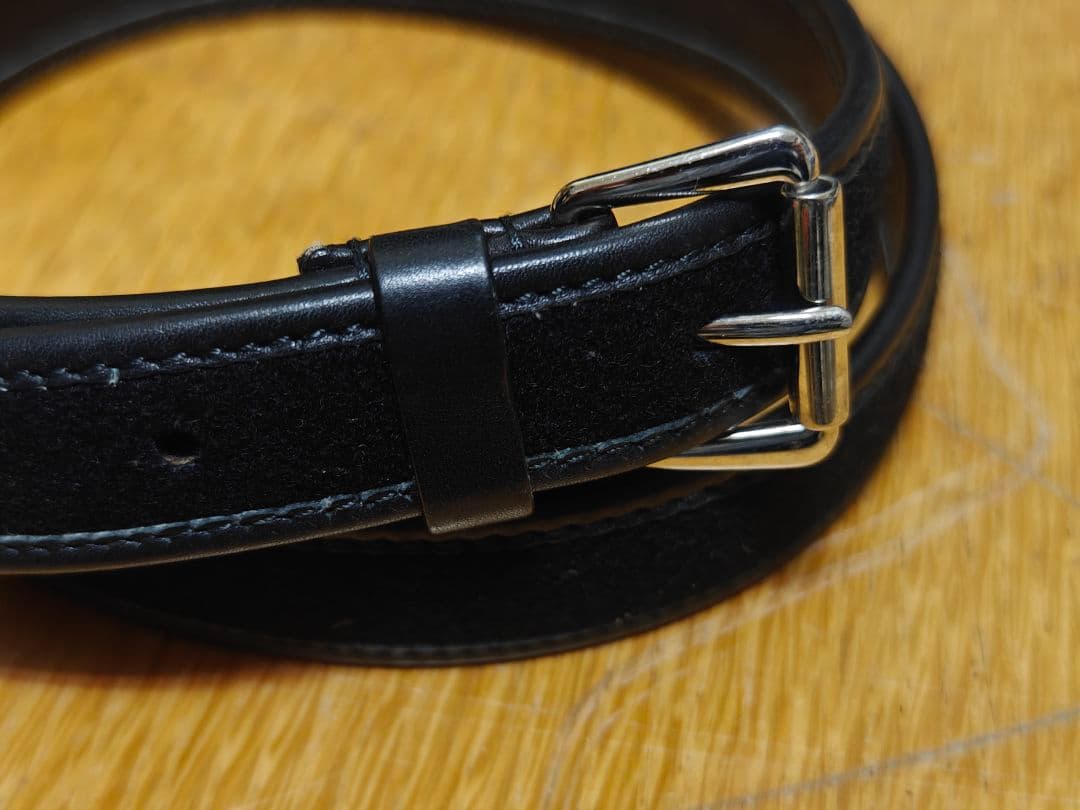 JIL SANDER ジル サンダー メンズ ベルト 革 フェルト 美品 JIL SANDER（ジルサンダー） ベルト CANNOLO BELT 2.5 CM カンノーロ