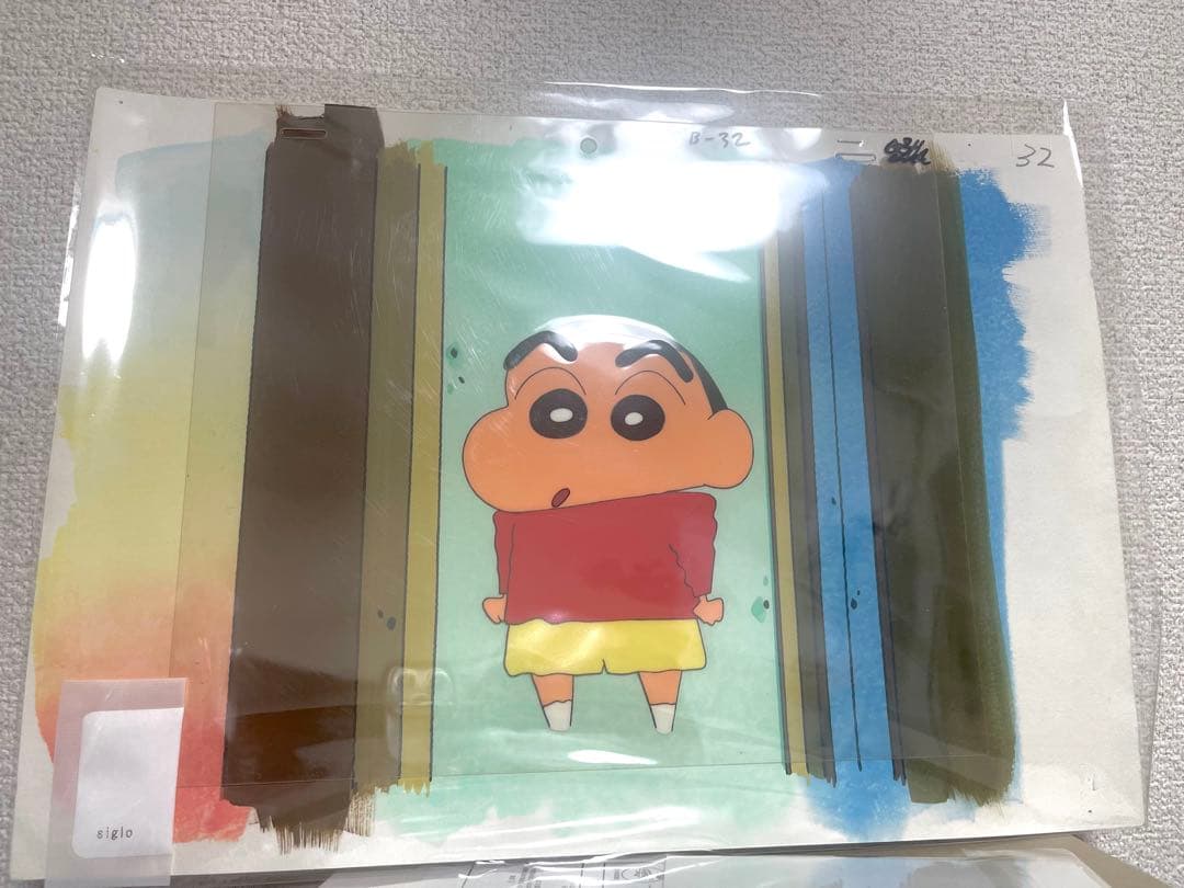 直筆　クレヨンしんちゃん　映画　セル画