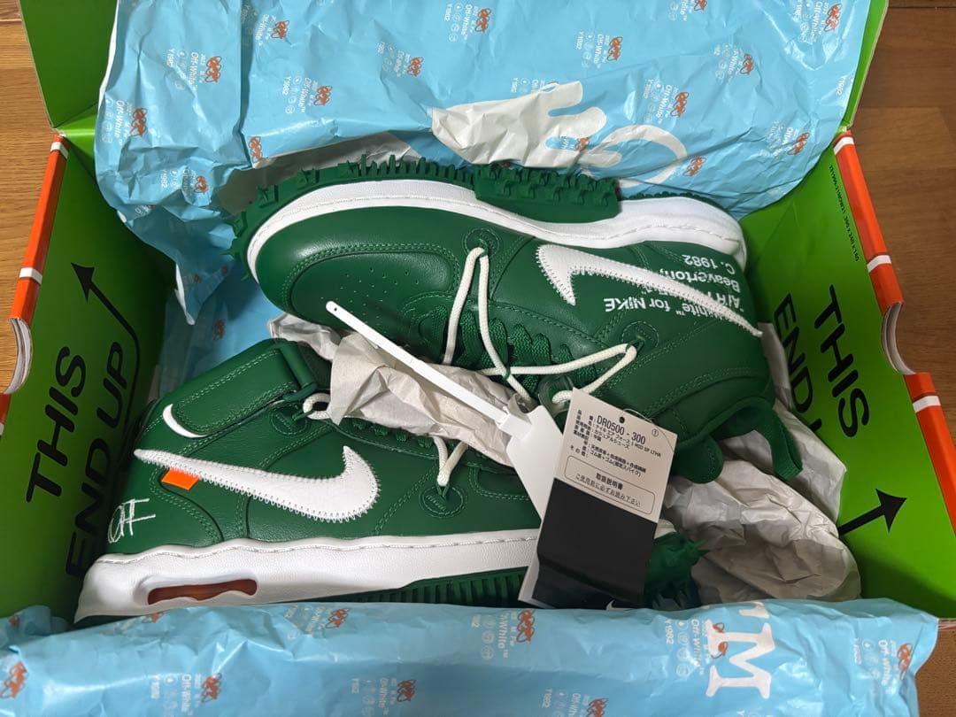 Off-White × Nike Air Force 1 Mid オフホワイト™️xナイキによる最新コラボモデルがついに発売