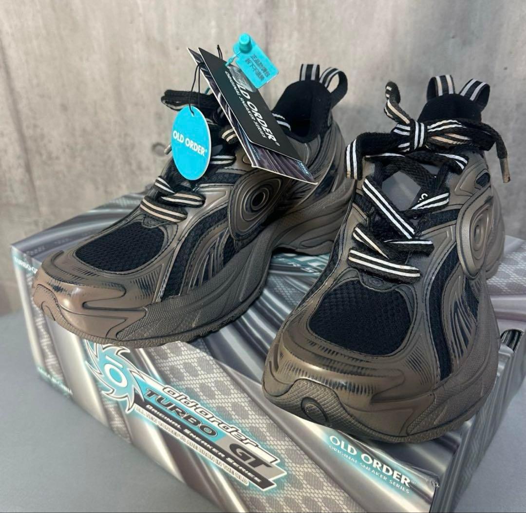 OLD ORDER Turbo GT ダーティブラック スニーカー - メルカリ