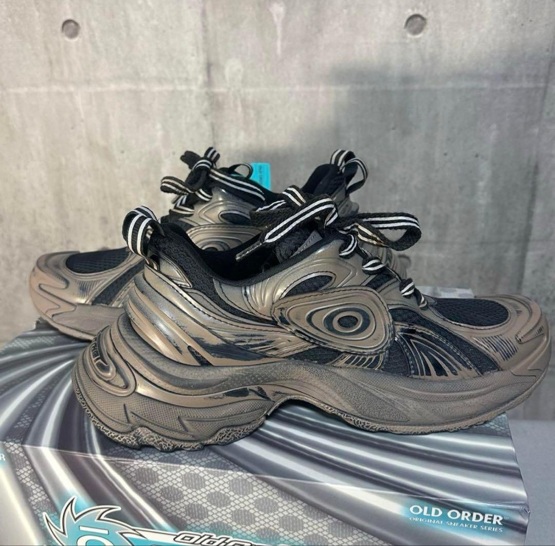 OLD ORDER Turbo GT ダーティブラック スニーカー - メルカリ