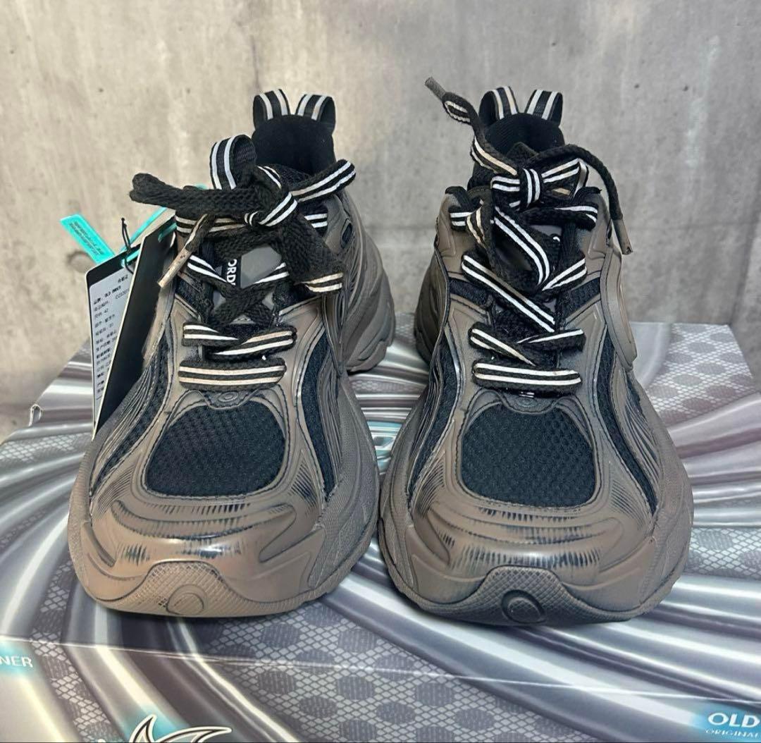 OLD ORDER Turbo GT ダーティブラック スニーカー - メルカリ