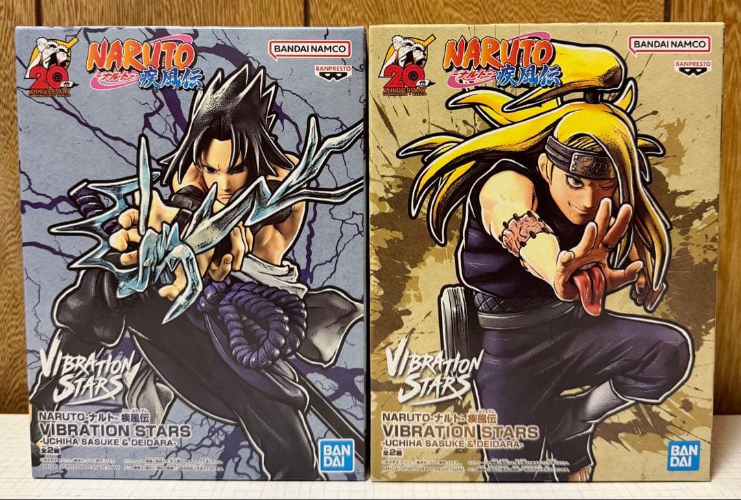 NARUTO ナルト VIBRATION STARS サスケ デイダラ 2種 - メルカリ