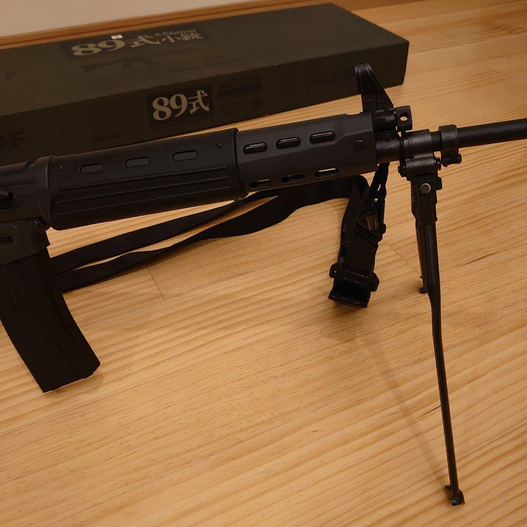 89式小銃 5.56mm 東京マルイ モデルガン 戦人3点ストラップ付き 自衛隊