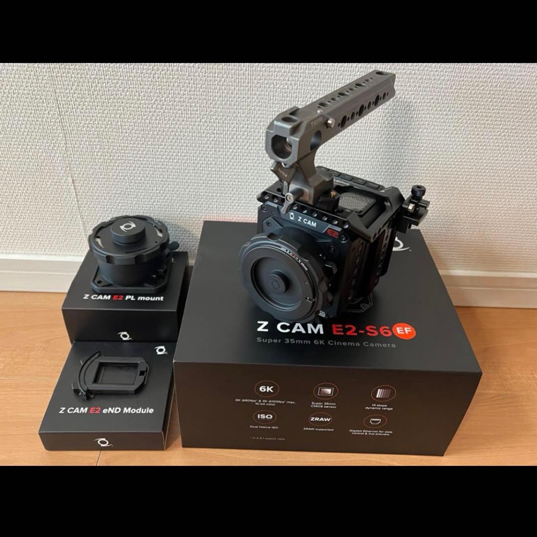Z CAM 6Kシネマカメラ Z CAM E2-S6 フルセット 最終値下げ Amazon | Z CAM E2-S6 Professional Super 35mm 6K シネマカメラ EF