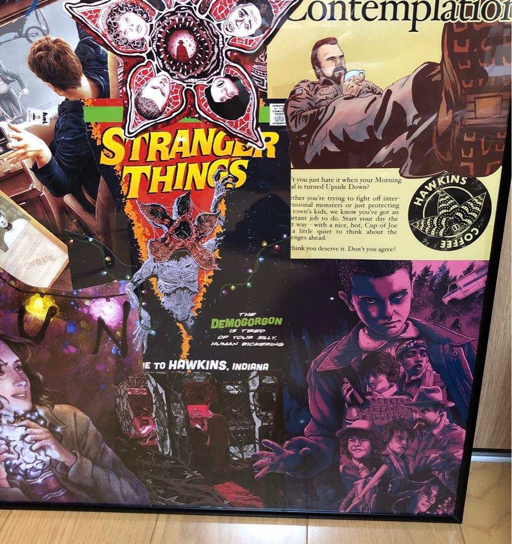 ストレンジャーシングス アートポスター デモゴルゴン シーズン5 額