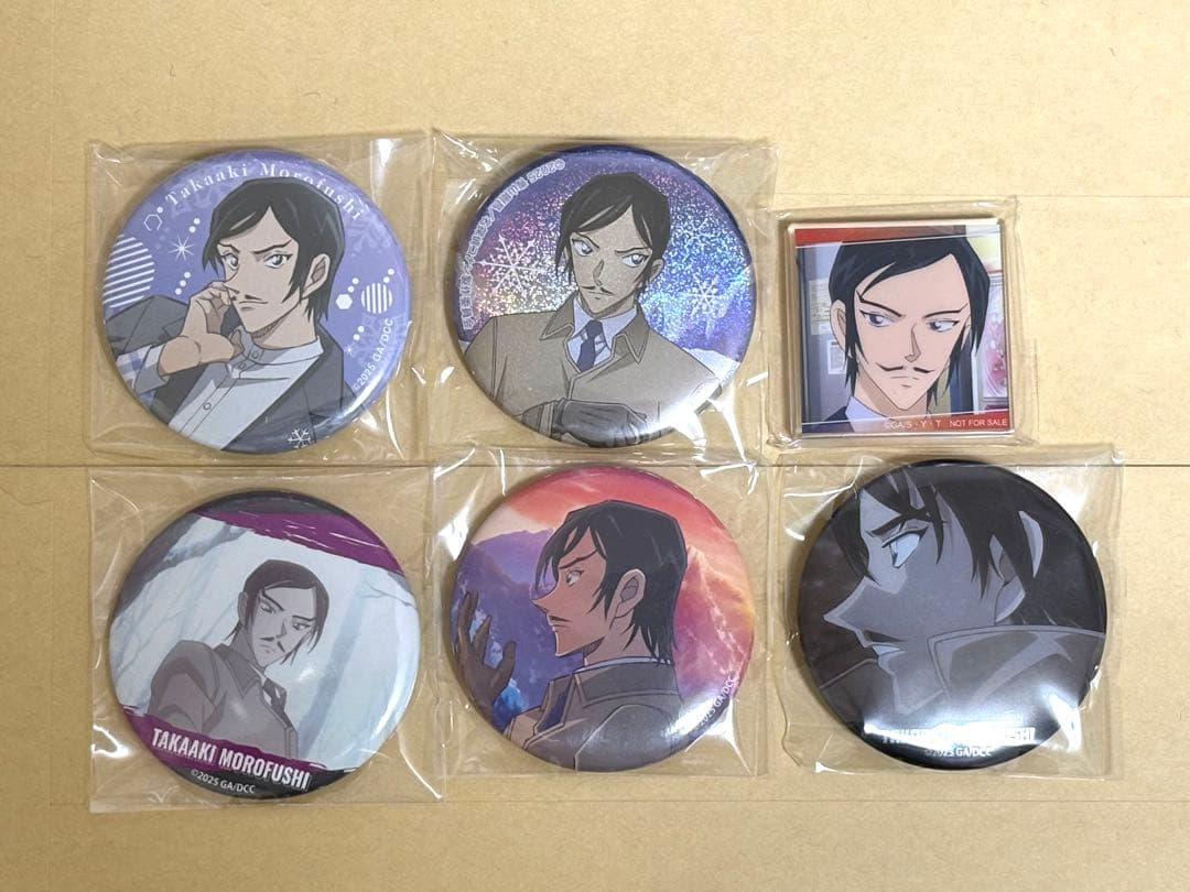 諸伏高明 缶バッジ 6個セット - メルカリ