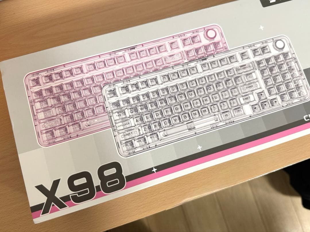 YUNZII X98 クリアメカニカルキーボード YUNZII X98 Transparent QMK/VIA Mechanical Keyboard – YUNZII KEYBOARD